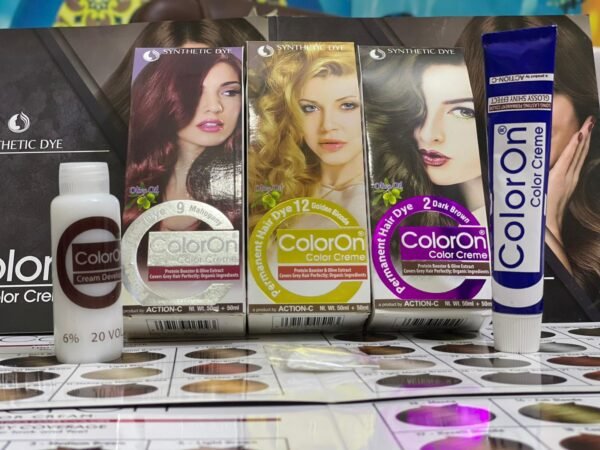 color on hair color